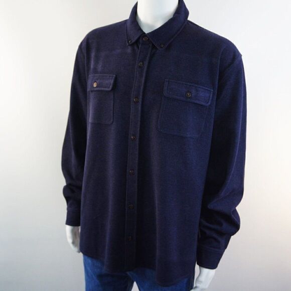 Orvis Heavy Work Over Shirt Mens XXL Long Sleeves Button Up Chore Rancher - Picture 4 of 11